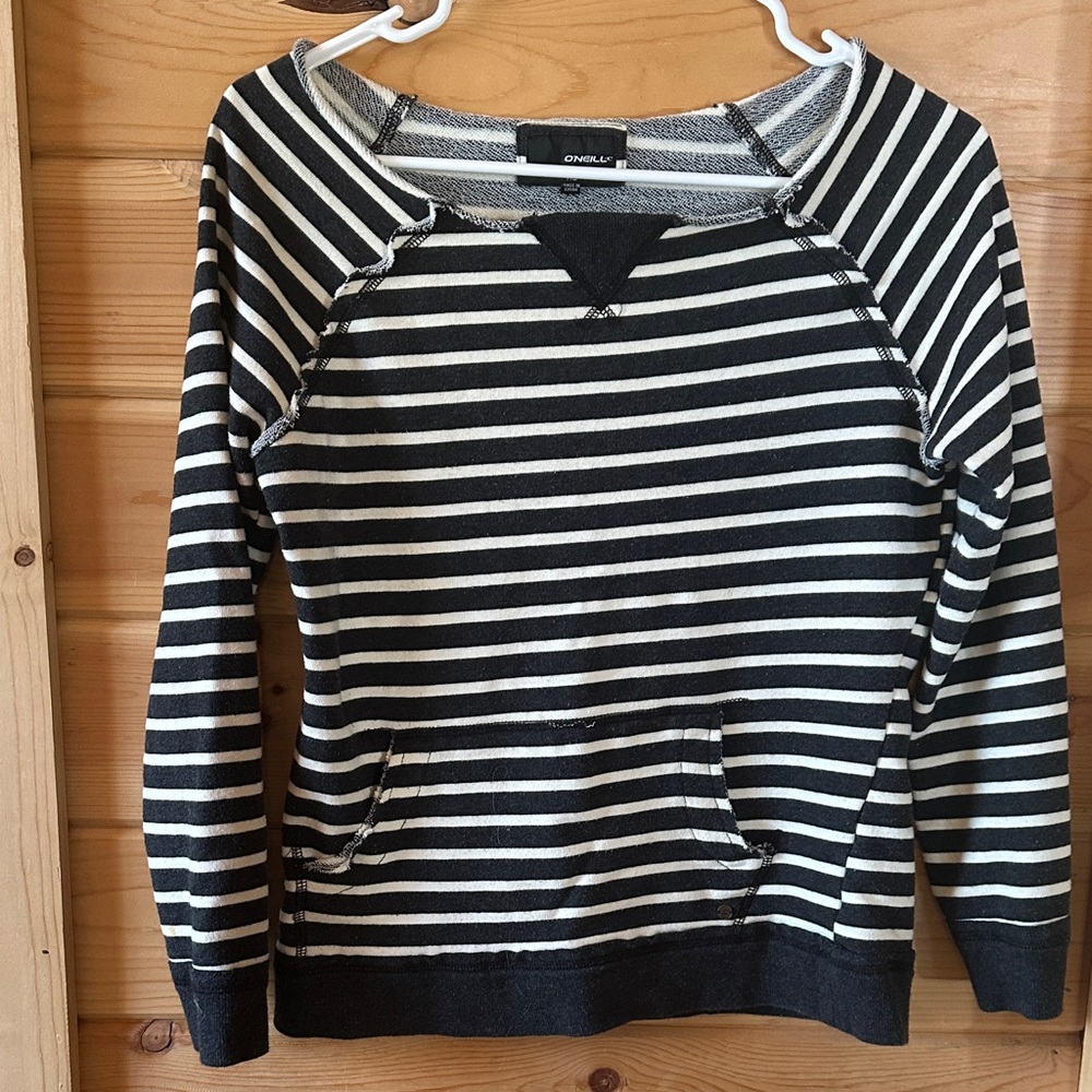 O'Neill Monochrome Striped Pullover